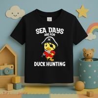 Cruising Sea Days Are For Duck Hunting Rubber Duck Cruise Toddler T-Shirt thumb 3