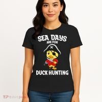 Cruising Sea Days Are For Duck Hunting Rubber Duck Cruise Women's T-Shirt thumb 4