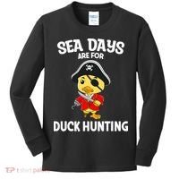 Cruising Sea Days Are For Duck Hunting Rubber Duck Cruise Kids Long Sleeve Shirt thumb 0