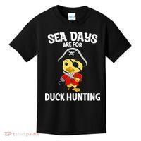 Cruising Sea Days Are For Duck Hunting Rubber Duck Cruise Kids T-Shirt thumb 0