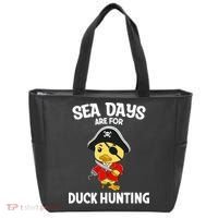 Cruising Sea Days Are For Duck Hunting Rubber Duck Cruise Tote Bag thumb 0