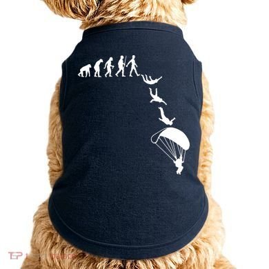 Cool Skydive Design For Men Women Skydiver Skydiving Lovers Doggie Tank