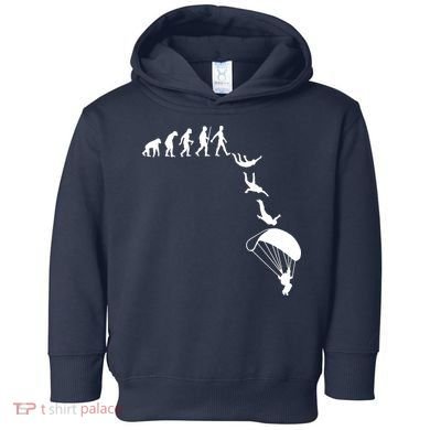 Cool Skydive Design For Men Women Skydiver Skydiving Lovers Toddler Hoodie