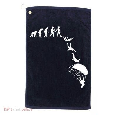 Cool Skydive Design For Men Women Skydiver Skydiving Lovers Golf Towel