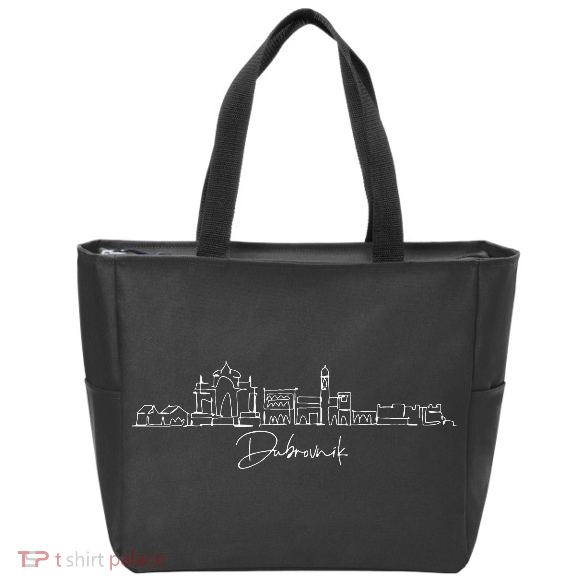 City Skyline Dubrovnik Croatia Tote Bag
