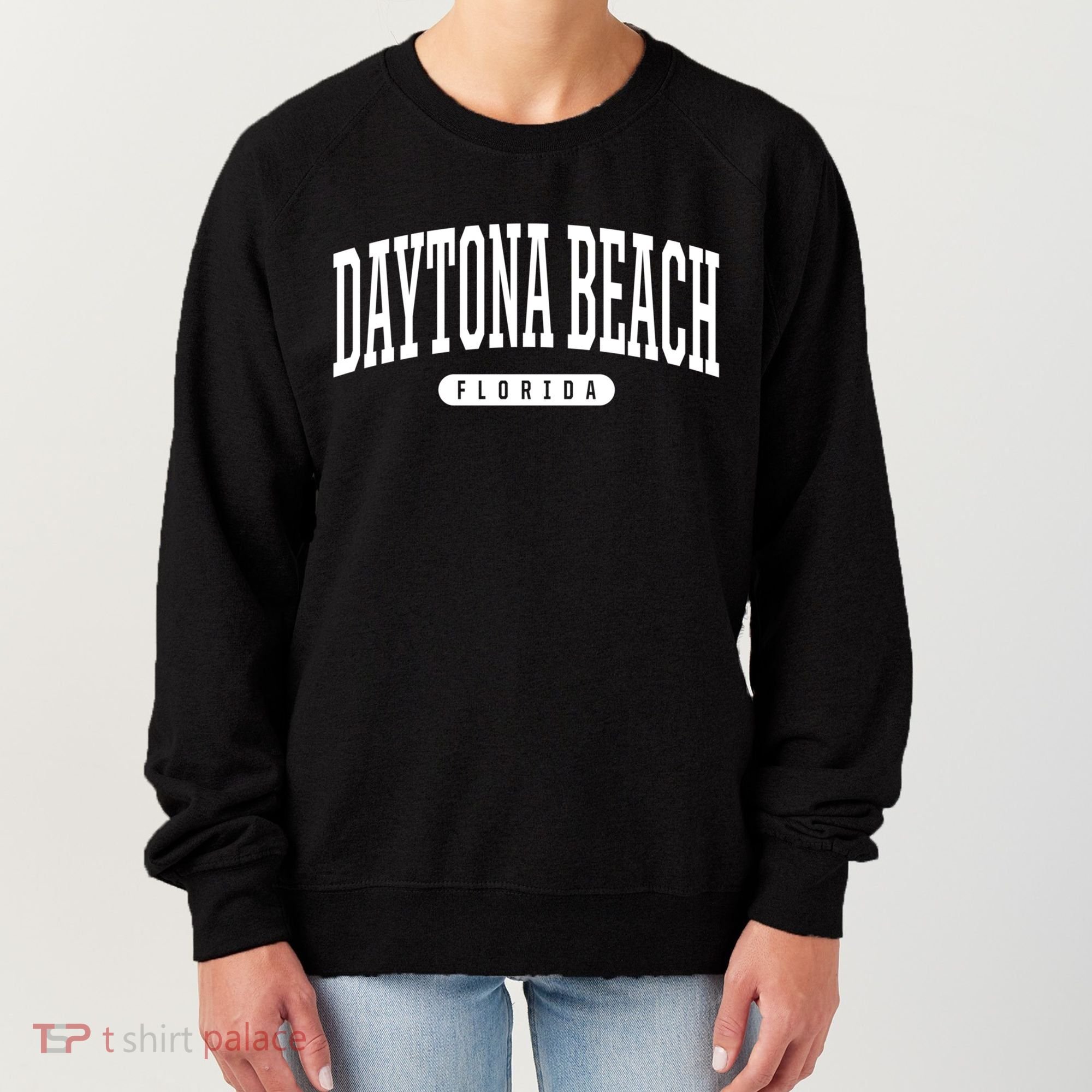 College Style Daytona Beach Florida Souvenir Gift Women's Sweatshirt