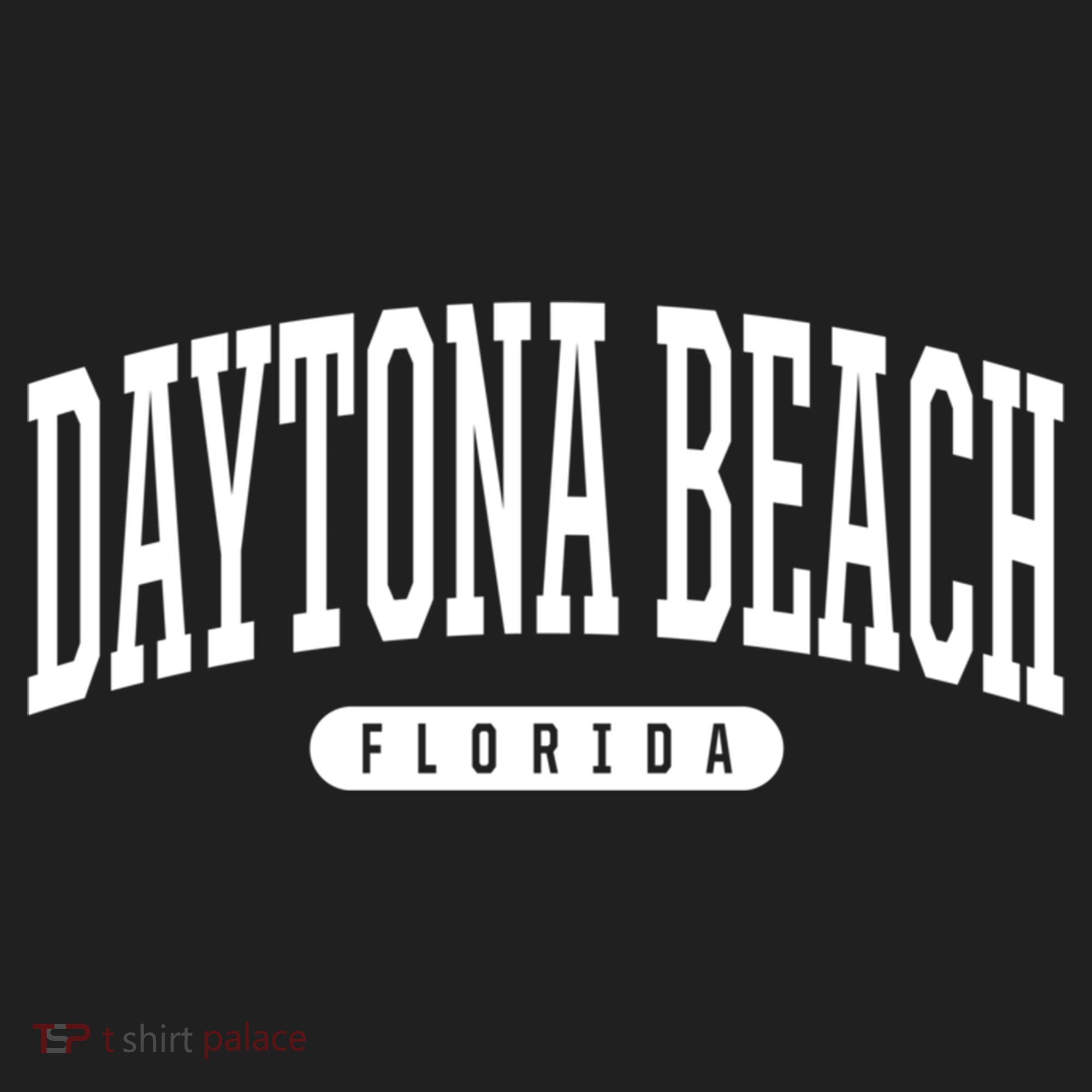 College Style Daytona Beach Florida Souvenir Gift Women's Sweatshirt