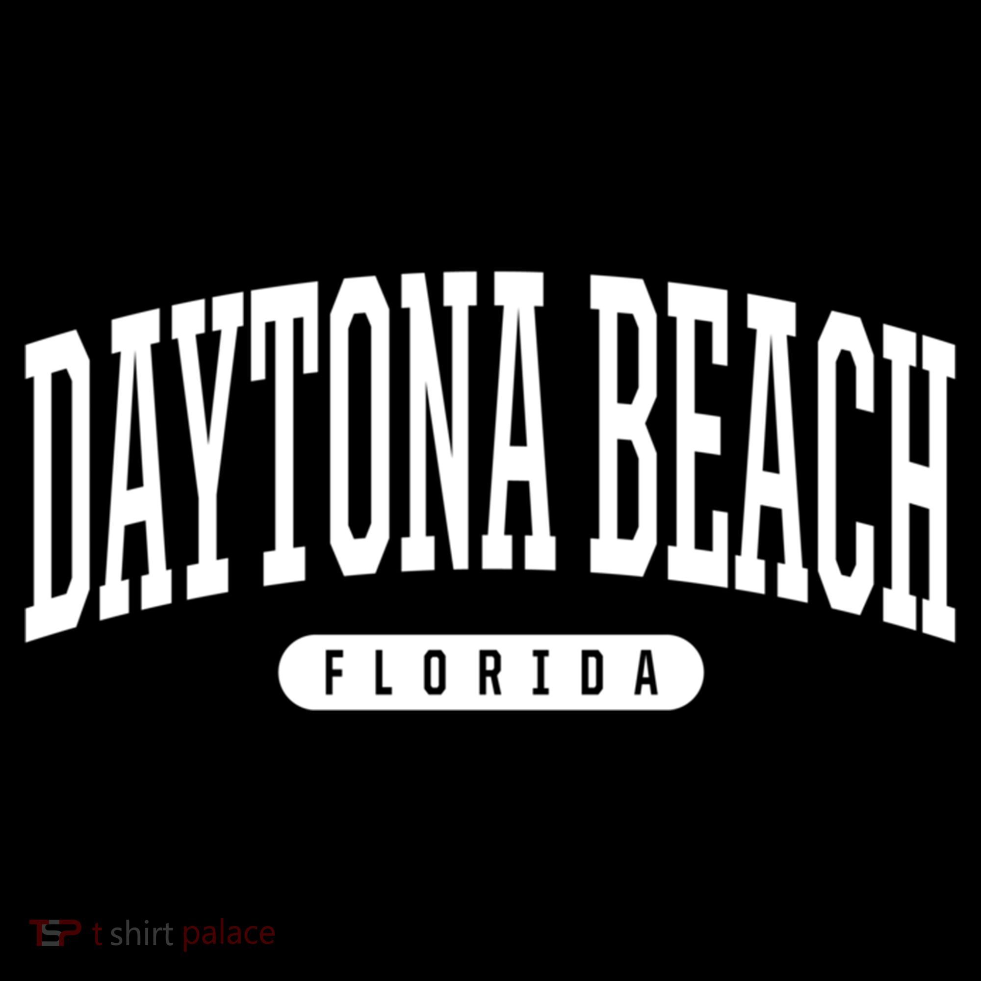 College Style Daytona Beach Florida Souvenir Gift Bucket Hat