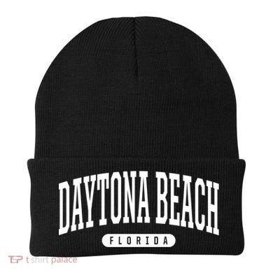 College Style Daytona Beach Florida Souvenir Gift Beanie