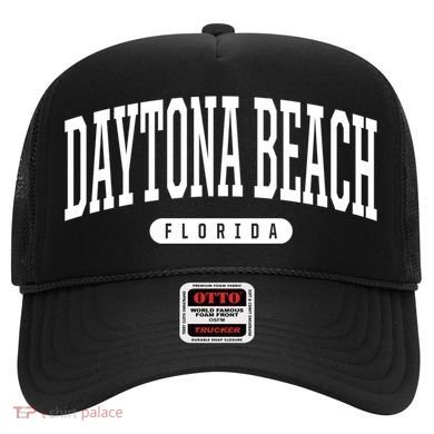 College Style Daytona Beach Florida Souvenir Gift Hat