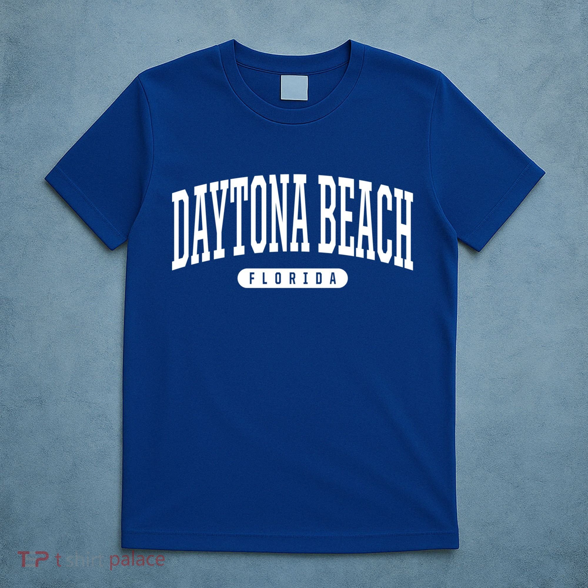 College Style Daytona Beach Florida Souvenir Gift T-Shirt