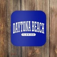 College Style Daytona Beach Florida Souvenir Gift Coaster thumb 0