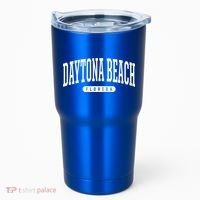 College Style Daytona Beach Florida Souvenir Gift Tumbler thumb 0
