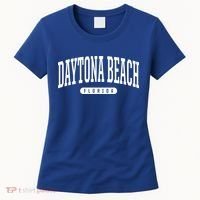 College Style Daytona Beach Florida Souvenir Gift Women's T-Shirt thumb 0