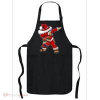 Christmas Sombrero Dabbing Mexican Serape Poncho Santa TShirt Apron thumb 0