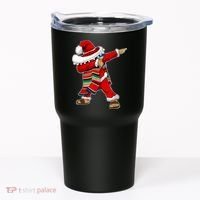 Christmas Sombrero Dabbing Mexican Serape Poncho Santa TShirt Tumbler thumb 0