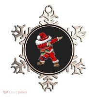 Christmas Sombrero Dabbing Mexican Serape Poncho Santa TShirt Ornament thumb 0