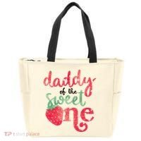 Cute Strawberry Daddy Of The Sweet One Tote Bag thumb 0