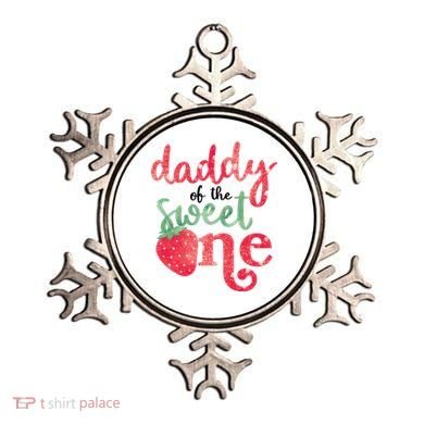 Cute Strawberry Daddy Of The Sweet One Ornament
