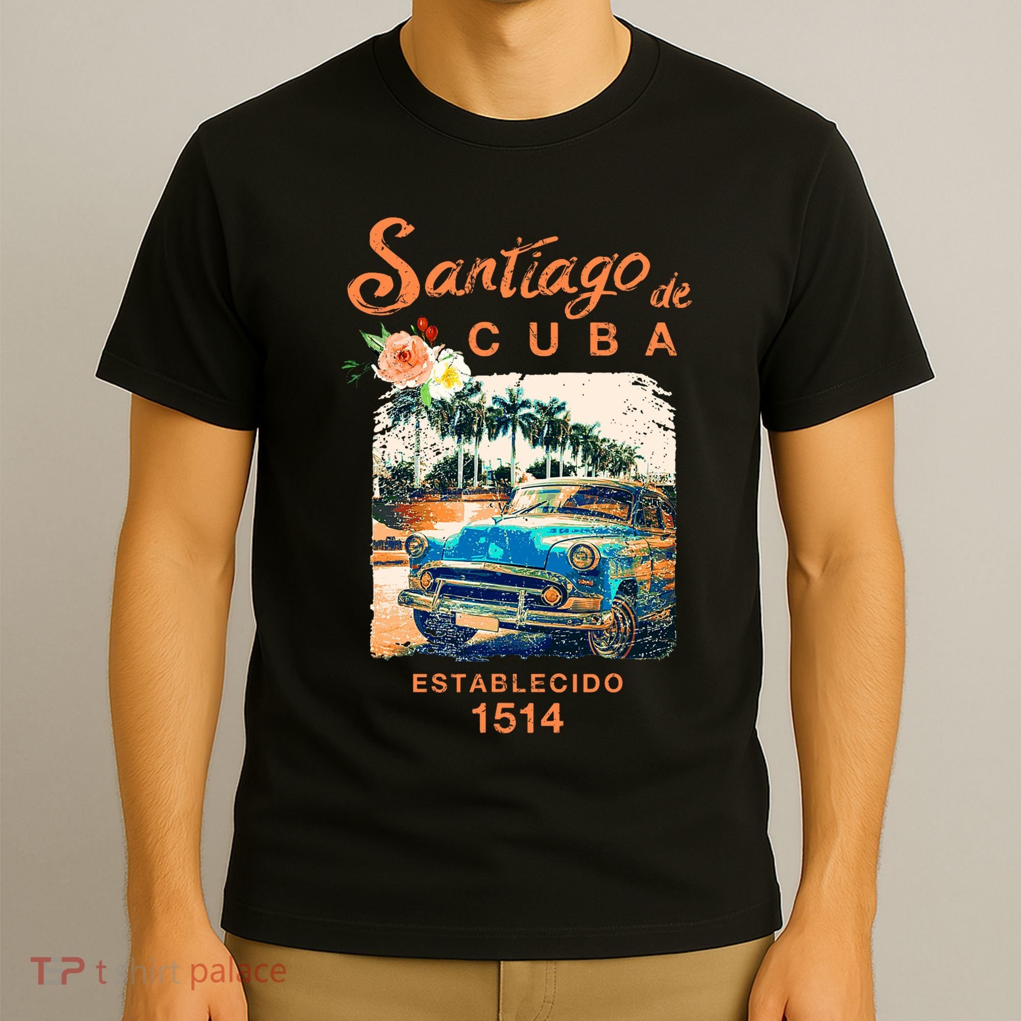 Cuba Santiago De Cuba Vintage Travel Cuban T-Shirt