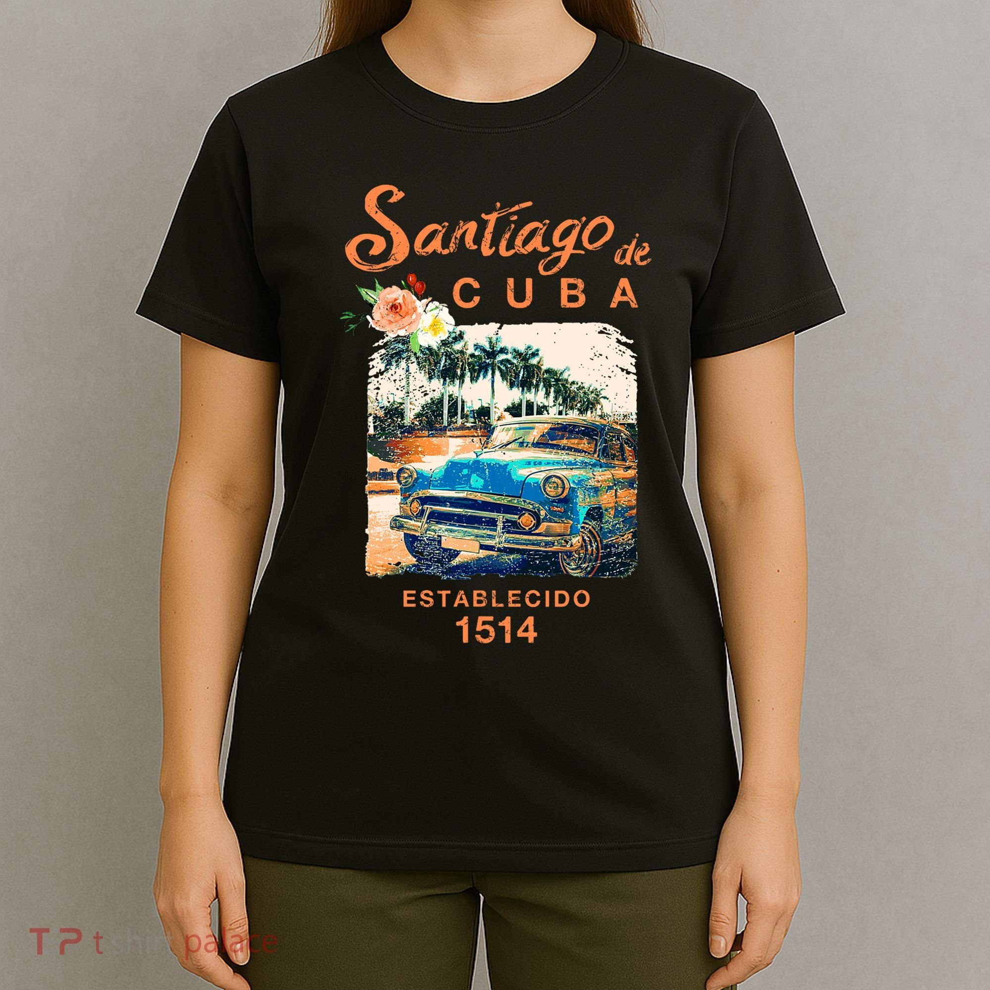Cuba Santiago De Cuba Vintage Travel Cuban T-Shirt