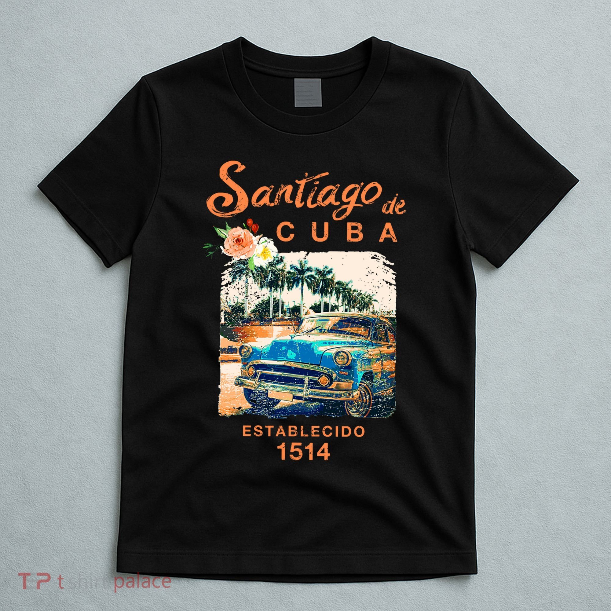 Cuba Santiago De Cuba Vintage Travel Cuban T-Shirt