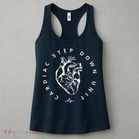 Cardiac Step Down Unit Nurse Cvicu Cticu Cicu Cardiology Women's Tank Top thumb 3