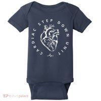 Cardiac Step Down Unit Nurse Cvicu Cticu Cicu Cardiology Baby Bodysuit thumb 0