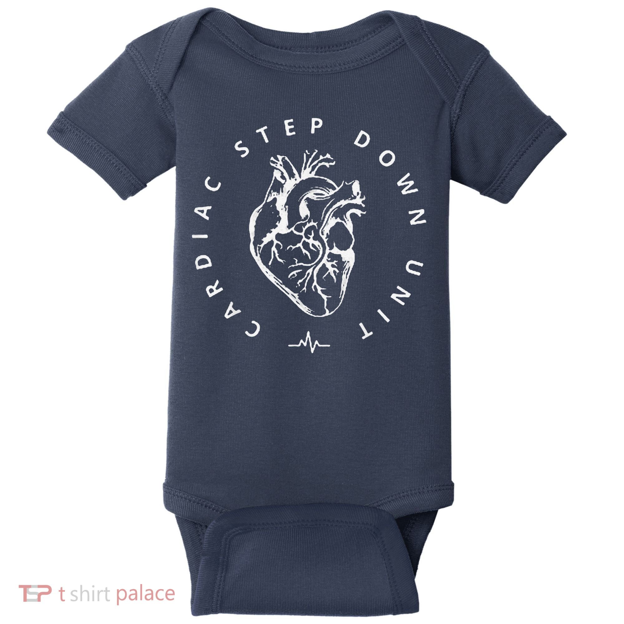 Cardiac Step Down Unit Nurse Cvicu Cticu Cicu Cardiology Baby Bodysuit
