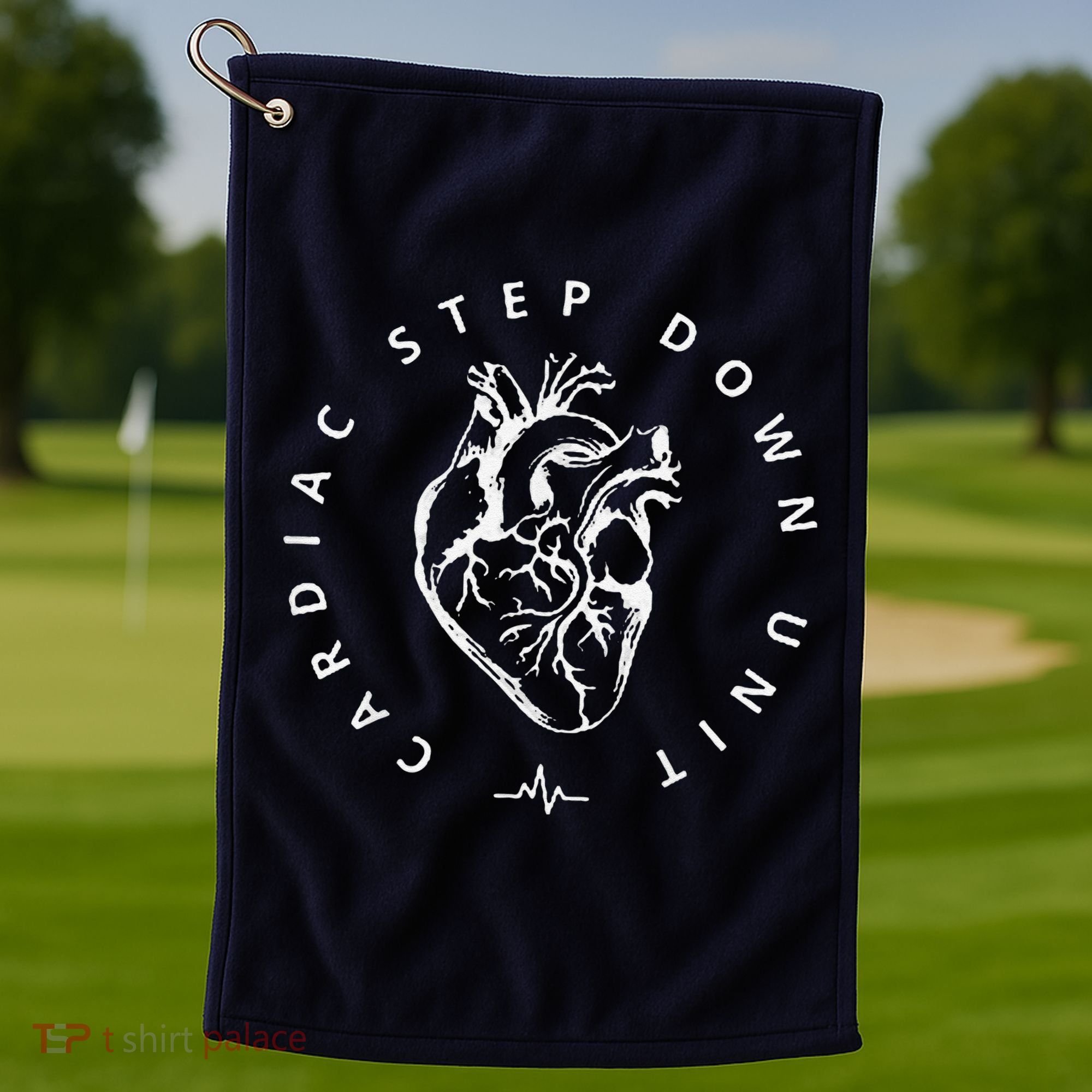 Cardiac Step Down Unit Nurse Cvicu Cticu Cicu Cardiology Golf Towel