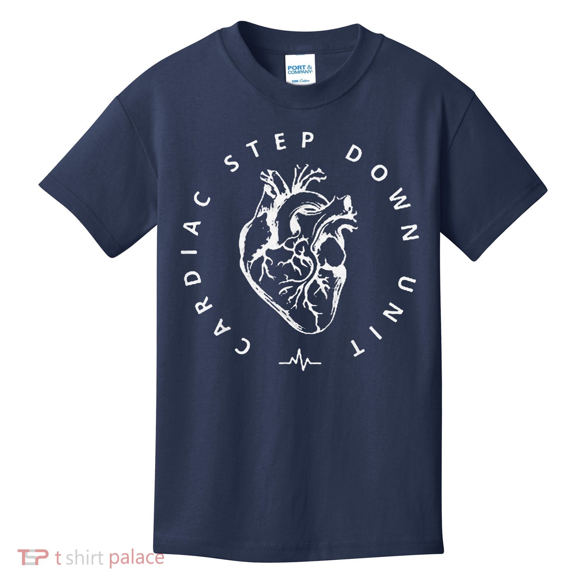 Cardiac Step Down Unit Nurse Cvicu Cticu Cicu Cardiology Kids T-Shirt