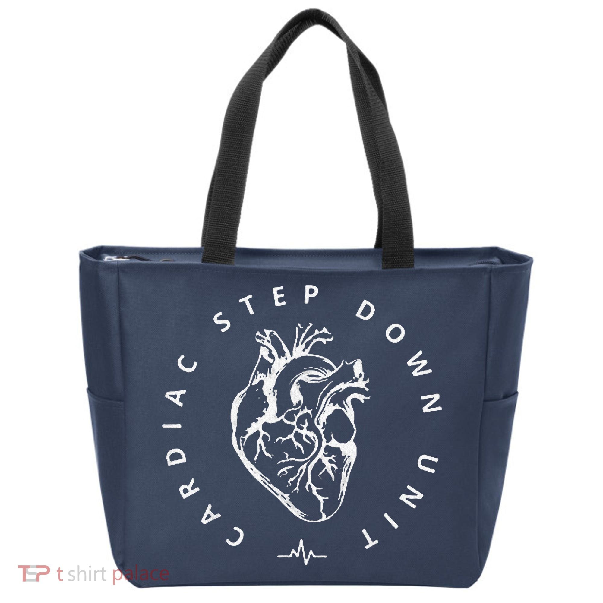 Cardiac Step Down Unit Nurse Cvicu Cticu Cicu Cardiology Tote Bag