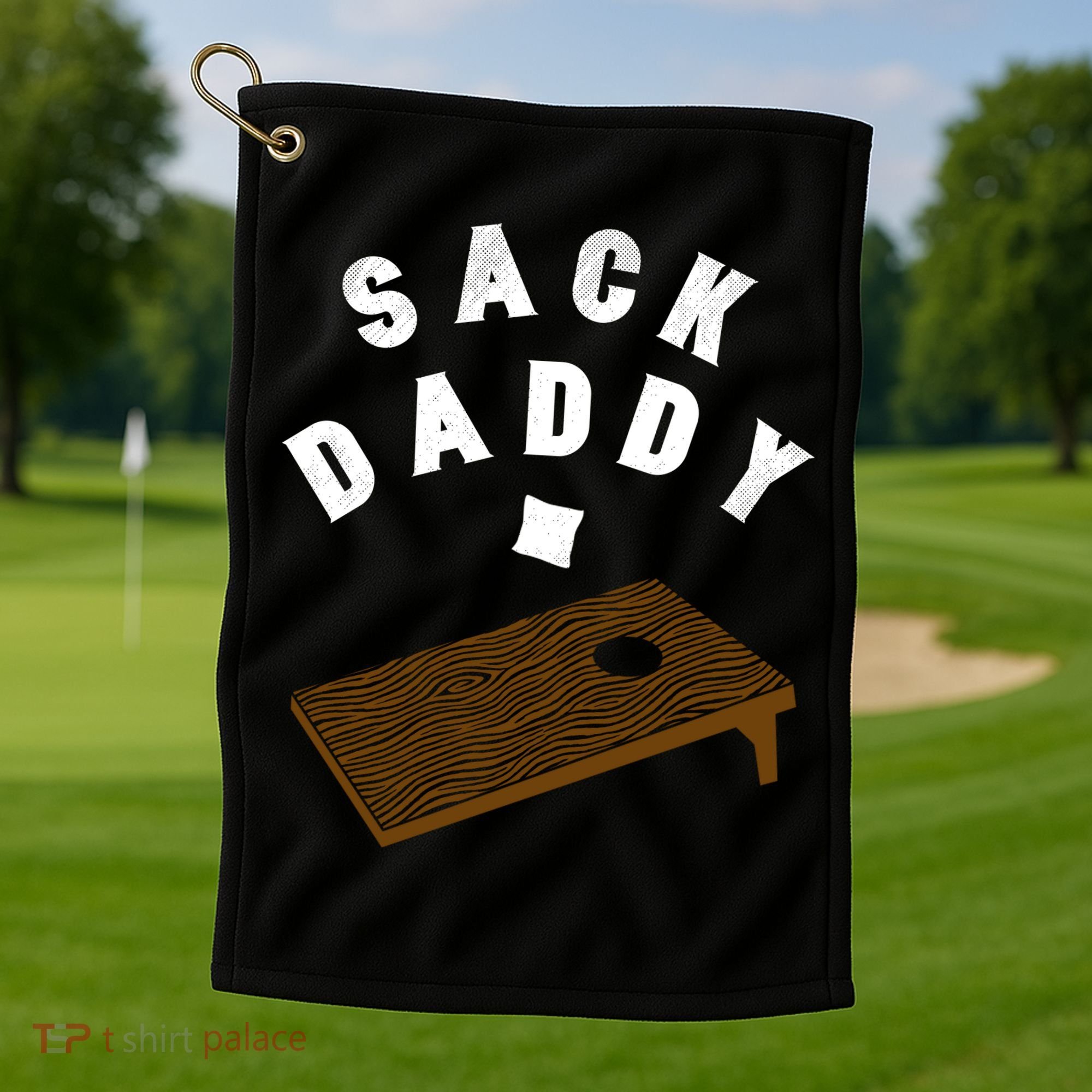 Cornhole: Sack Daddy Golf Towel