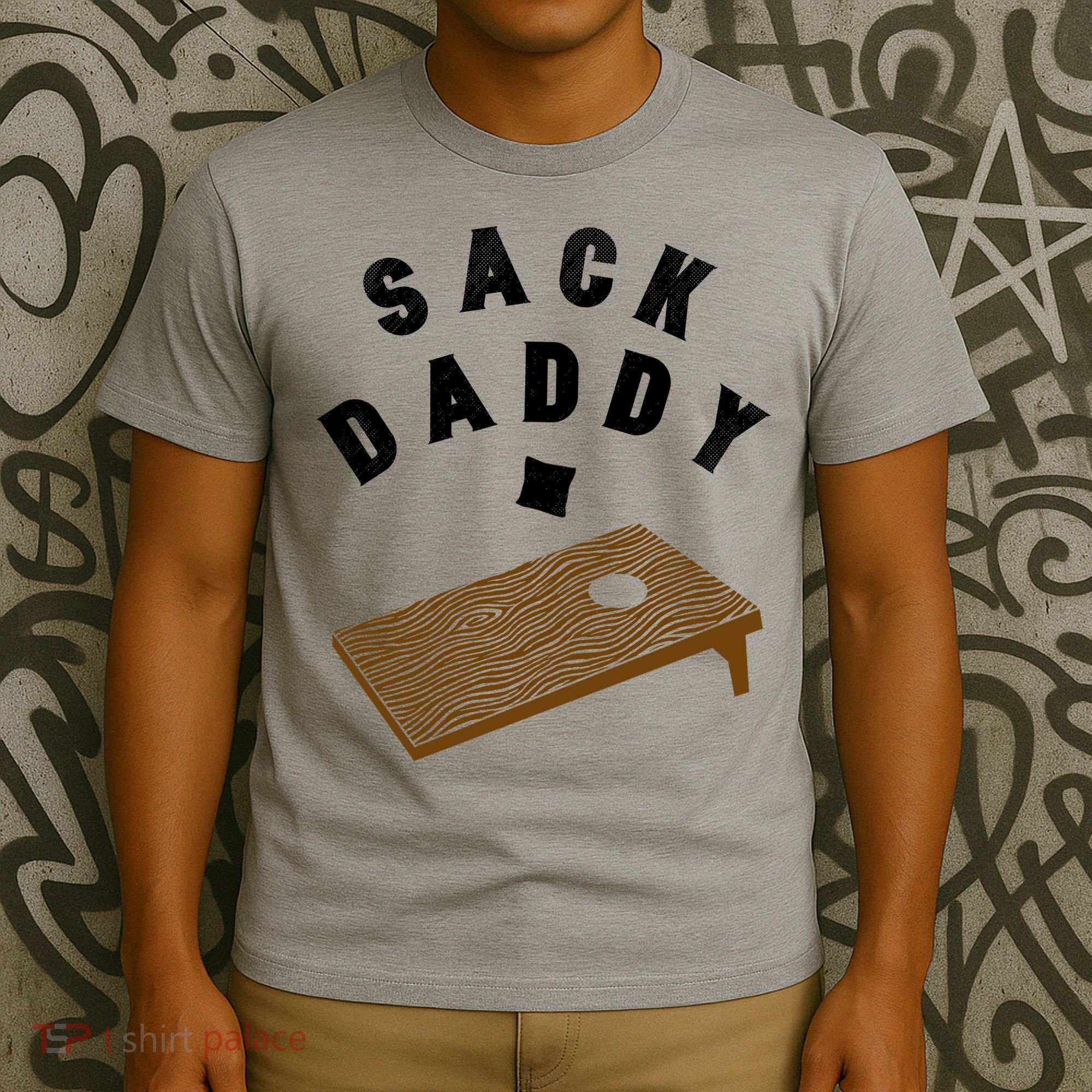 Cornhole: Sack Daddy T-Shirt