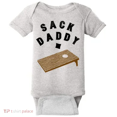Cornhole: Sack Daddy Baby Bodysuit