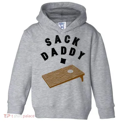 Cornhole: Sack Daddy Toddler Hoodie