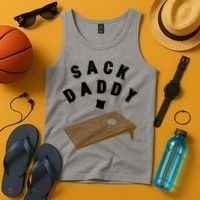Cornhole: Sack Daddy Tank Top thumb 4