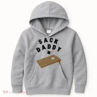 Cornhole: Sack Daddy Kids Hoodie thumb 0