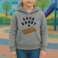 Cornhole: Sack Daddy Kids Hoodie thumb 3