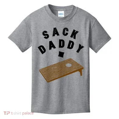 Cornhole: Sack Daddy Kids T-Shirt