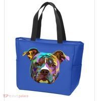 Colourful Splash Dog American Staffordshire Terrier Gift Tote Bag thumb 3