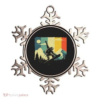 Cool Snowboarding Design For Women Vintage Snowboarder Ornament