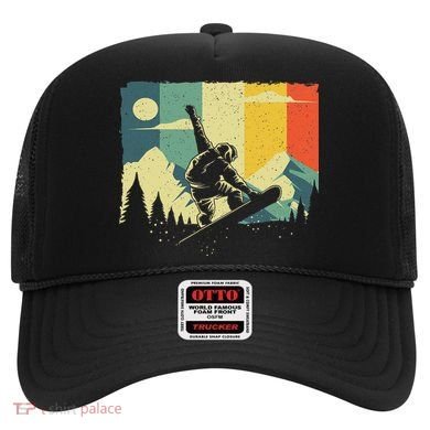 Cool Snowboarding Design For Women Vintage Snowboarder Hat