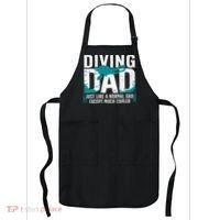 Cool Scuba Diving For Dad Men Ocean Scuba Diver Instructor Apron thumb 0