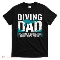 Cool Scuba Diving For Dad Men Ocean Scuba Diver Instructor T-Shirt thumb 0