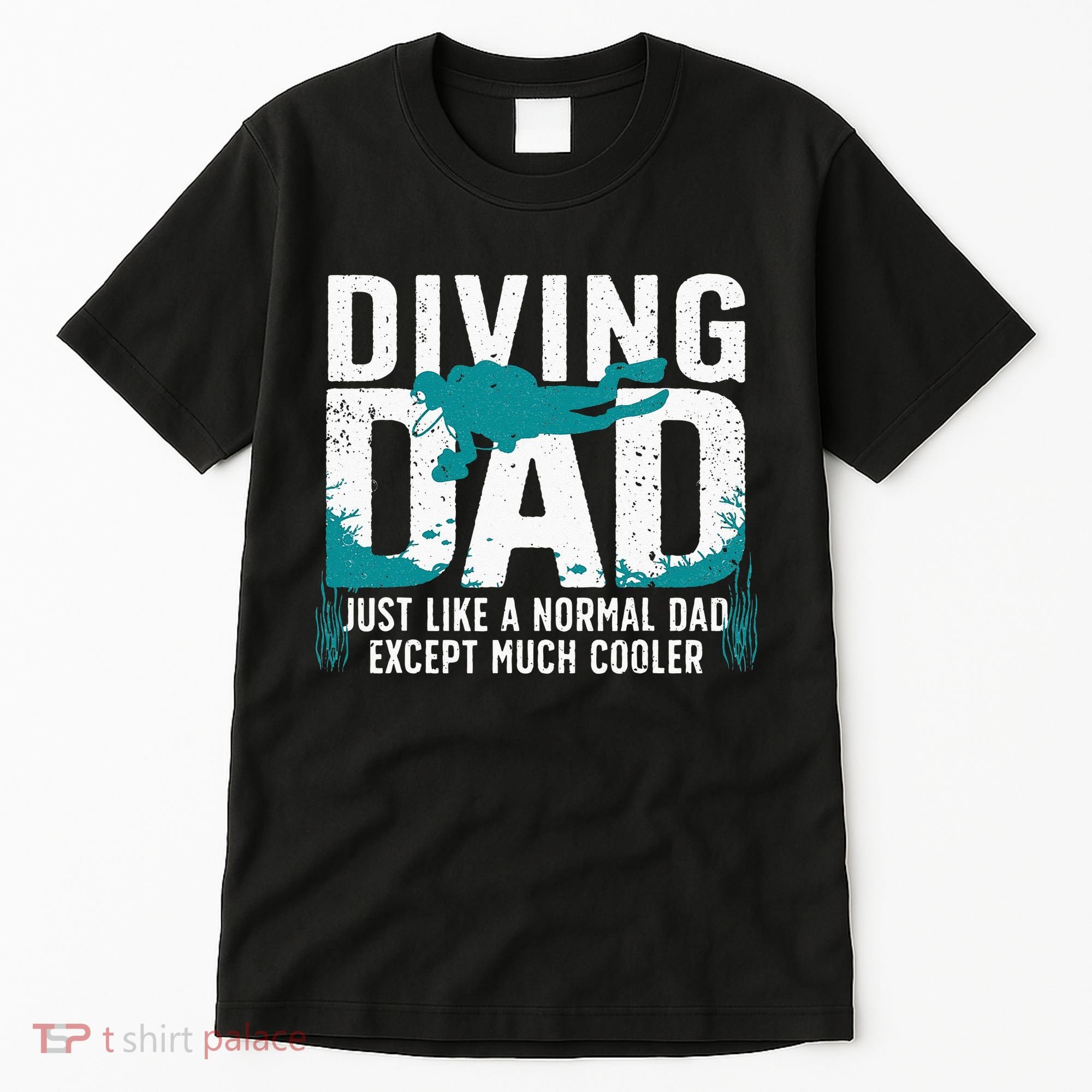 Cool Scuba Diving For Dad Men Ocean Scuba Diver Instructor Tall T-Shirt