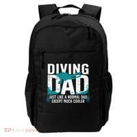 Cool Scuba Diving For Dad Men Ocean Scuba Diver Instructor Backpack thumb 0