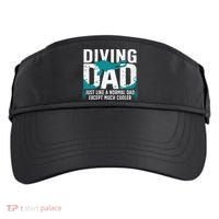 Cool Scuba Diving For Dad Men Ocean Scuba Diver Instructor Adult Drive Performance Visor thumb 0
