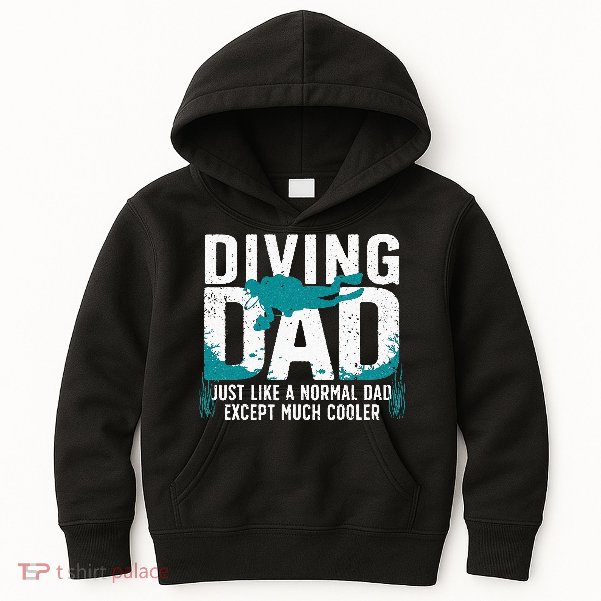 Cool Scuba Diving For Dad Men Ocean Scuba Diver Instructor Kids Hoodie