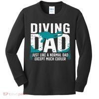 Cool Scuba Diving For Dad Men Ocean Scuba Diver Instructor Kids Long Sleeve Shirt thumb 0